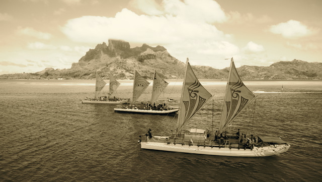 Catamaranes Polinésicos